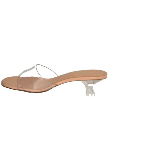 New! Larroude Women's Vivi Slip On Sandals Tan Nude Size 7 DD487 - Picture 2 of 7
